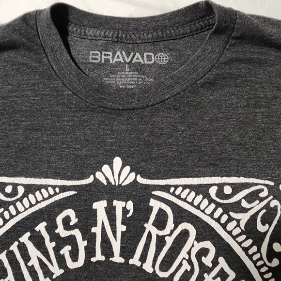 Bravado Guns N' Roses Paradise City Label Men's T-Shirt - Picture 2 of 6